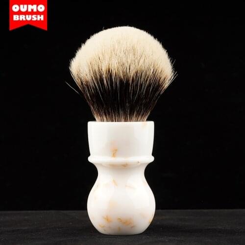 OUMO BRUSH-‘Destiny Milk’ 28mm shaving brush