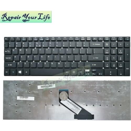 Laptop keyboard us layout for Acer Aspire E1-572 E1-572G E1-522 E1-522G ES1-572 ES1-531 Series 15B841551958Q black notebook