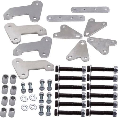 4" inch Leveling Lift Kit for Polaris UTV Ranger Diesel Crew 2015 Ranger 1000 DSL Crew 2017 PLK900R-50 UTV Lift Kit Front Rear