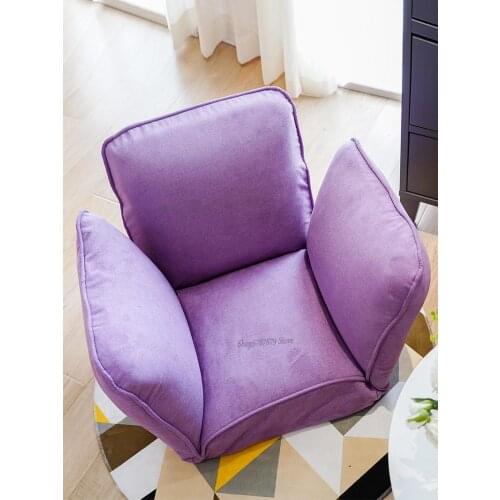 Lazy sofa tatami Japanese single sofa chair bed backrest dormitory chair foldable computer lounge