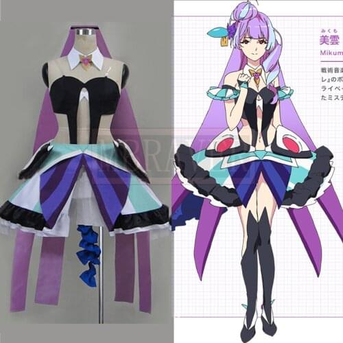 Macross Delta Mikumo Guynemer Cosplay Costume