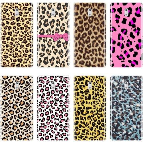 Aesthetic Fashion Luxury Leopard Girl Retro Back Cover For Nokia X6 7 Plus Soft Silicone Phone Case For Nokia 1 2 3 5 6 8 Case