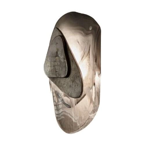 Postmodern creative living room crystal wall lamp creative bedside bedroom study designer model room art wall lamp