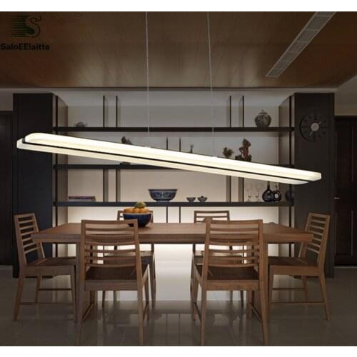 Modern Dimmable Led Luminaria Pendant Lamp Lustre Acrylic Dining Led Pendant Lights Indoor Lighting Led Hanging Light Fixtures