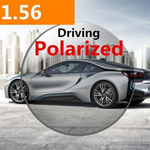 1.56 Men Women Myopic Polarized Lenses Driving Fishing Outdoors With Free Lens Cut and Frame Fitting Service 2pc