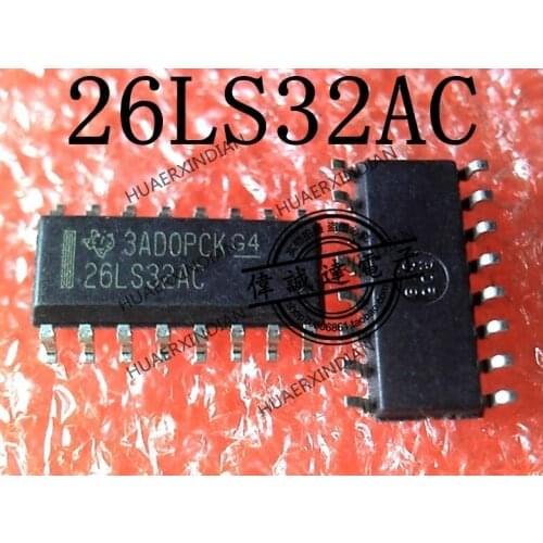 1Pieces New Original AM26LS32ACDR Type 26LS32AC SOP16 In Stock Real Picture