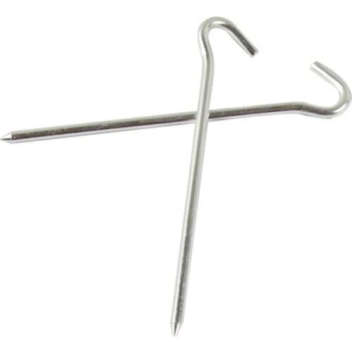 10 Pcs 16cm Aluminum Alloy Tent Peg Stake Pin Anti-skidding Steady Nail Outdoor Camping Hiking Tent Accessories Useful Tools