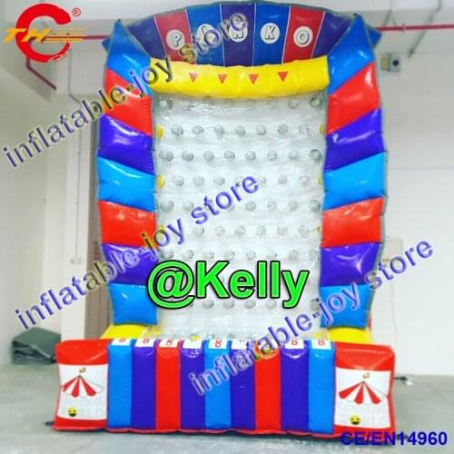 Free shipping inflatable pinko game toys, carnival rental inflatable game for sale, pinko inflatable sport game with free blower