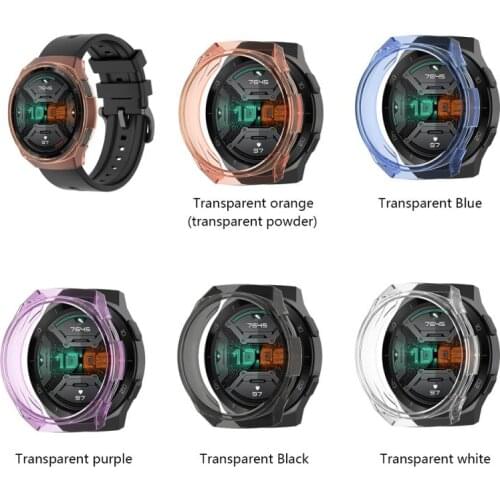 Watch Cover Case For Huawei Watch GT 2e Watch TPU Anti-fall Protective Cases For Huawei Watch GT 2e Watch Accessories