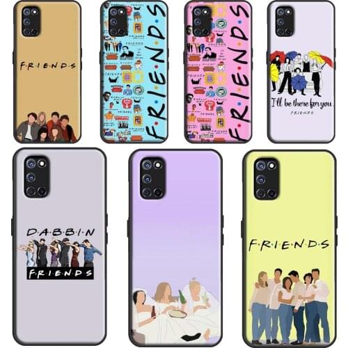 Friends TV Cover For OPPO A5 A9 A53 A31 2020 A1K A3S A5S A15 A52 A72 A83 A91 A93 Find X3 Pro F5 Case