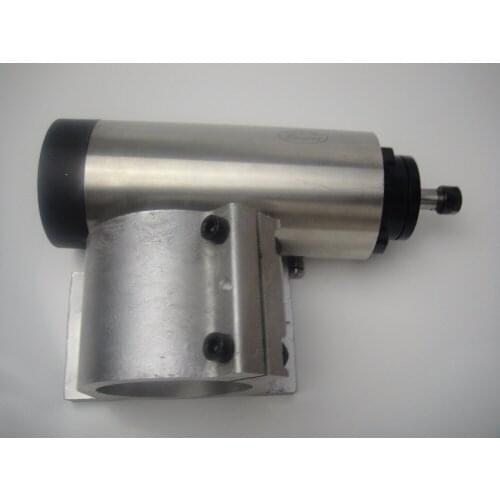 CNC milling spindle ER11 air cooling 1.5KW spindle with 4 pieces bearing +1 matched spindle support