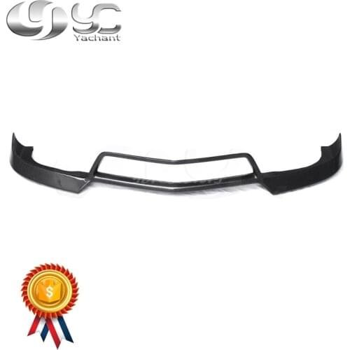 Car-Styling Carbon Fiber Front Bumper Lip Fit For 2008-2011 MB W204 C63 Sedan VRS Style Front Lip