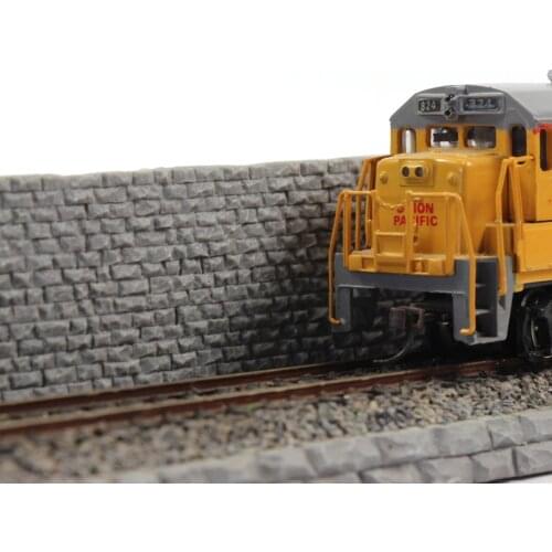 HP21HO 1pc 1:87 Model Train Railroad Wall Protection Slope HO Scale 31cm Railway Wall Accessories