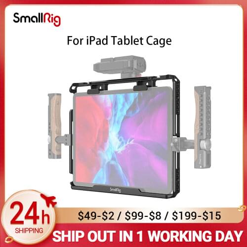 SmallRig Cage For iPad Tablet Compatible For iPad/iPad Mini/iPad Air/iPad Pro with 7.9"-12.9" screen MD2979
