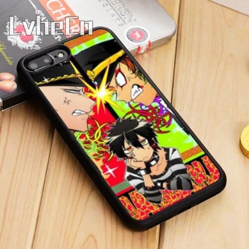 LvheCn Nanbaka Phone Case Cover For iPhone 5 6 6s 7 8 plus 11 12 Pro X XR XS Max Samsung Galaxy S6 S7 edge S8 S9 S10