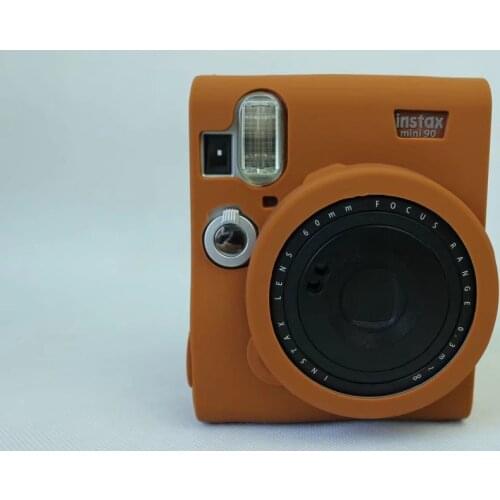 Soft Silicone Rubber Case Bag For Fujifilm Instax Mini 90 mini90 Camera Protective Body Cover
