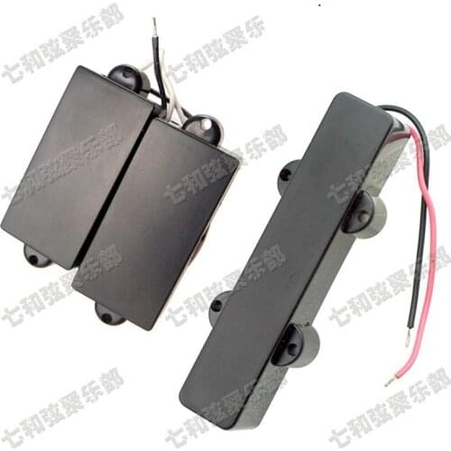 A set of Closed Sealed Style 4 String Bass pickup Neck Pickup and Bridge pickup for Bass Guitar