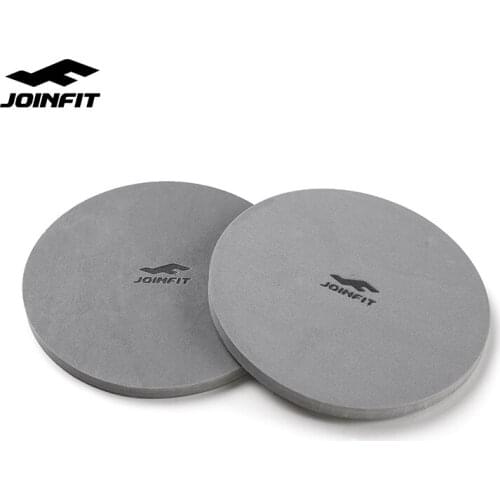 JOINFIT 2PCS/Set EVA Non Slip slider fitness Portable Small Round Yoga Mats Knee Pad Mats For Fitness Gym Home Workout