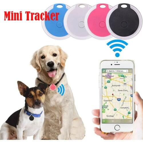 Portable Smart BT Anti-Lost Tracker Mini Locator Alarm Positioning Selfie Trackers For Pet Keys Wallet Bag Kids 4Colors