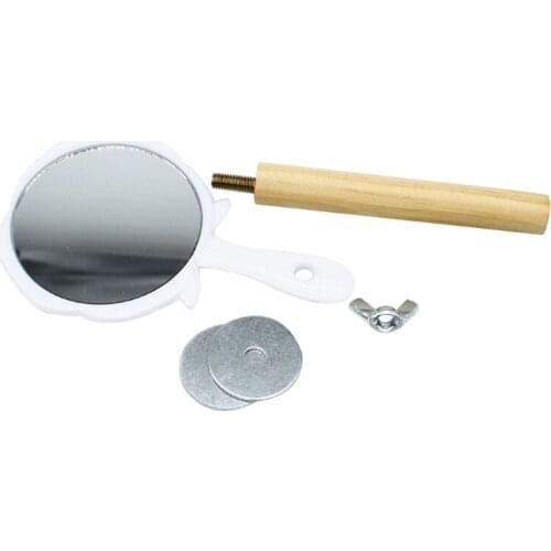 Erch Strong Wooden Roosting Bar Solid Accessories and Toys for Coop and Brooder for Large Bird Baby Parrots