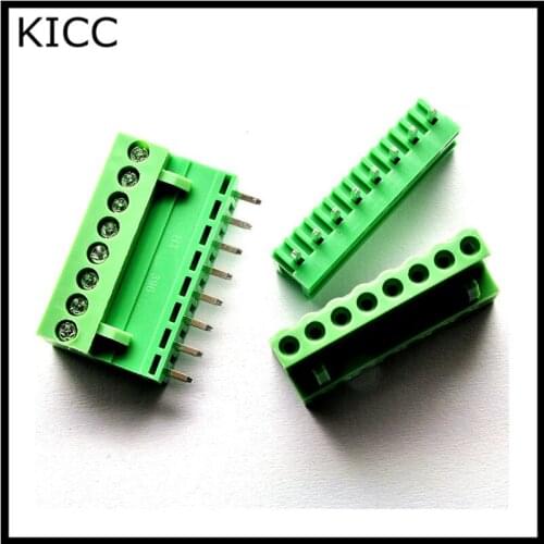 HT3.96 8P Straight pin Connecting terminal HT3.96-8PV 3.96mm Connector Plug+Socket 10Sets