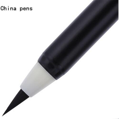 Wholesale 1pcs write directly soft brush pen for calligraphy practice school student stationery supplies art drawing brush
