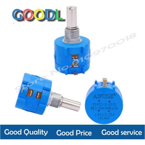 Série potenciômetro 500 K 2 1 2PCS 3590S K 50 20 10 5K K K K 100K ohm 3590S-2-103L 3590S 101 102 103 104 201 202 203 501 502 503