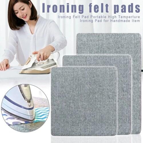 1pcs Wool Pressing Mat Ironing Pad High Temperature Household Protective Insulation Ironing Board Sewing Cloth Laundry Products
