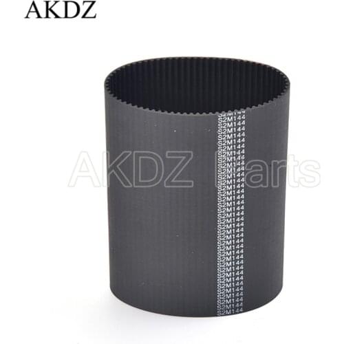 S2M Synchronous Timing belt Pitch length 144 width 6mm/9mm Teeth 72 Rubber closed S2M timing belt