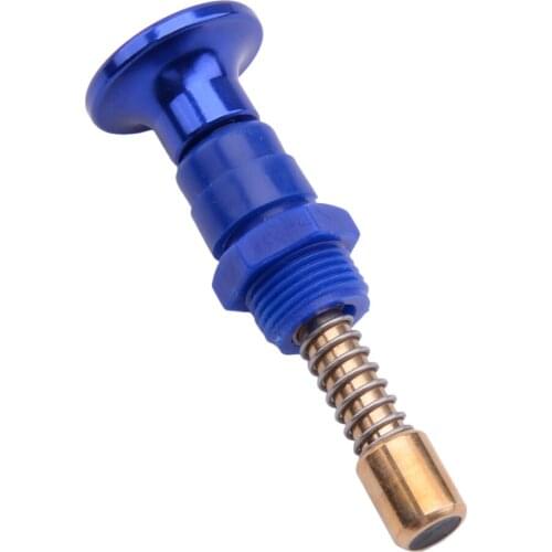 Blue 28mm-41mm Carburetor Pull Choke Lever Plunger Replacement Fit For Keihin PWK Airstriker Yamaha Honda