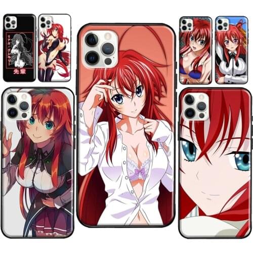 High School DxD Rias Gremory Phone Case For iPhone 12 Pro Max 12 Mini SE 2020 8 7 Plus 11 Pro Max X XS Max XR Cover