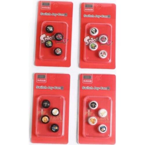 Thumb Stick Grip Cap Analog Joystick Cover Case For Nintend Switch Splatoon Zelda Game NS Lite JoyCon Controller Joy-Con Joypad