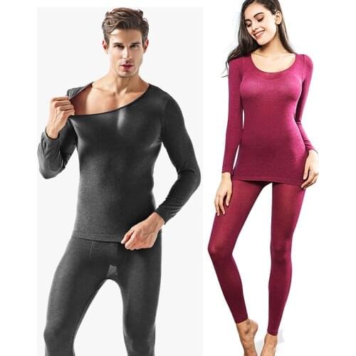 ATOXY Women Heat Winter Warm Thin Thermal Underwear Ultrathin Shaper Long Johns Sets Super Elastic Body Suit for Homme