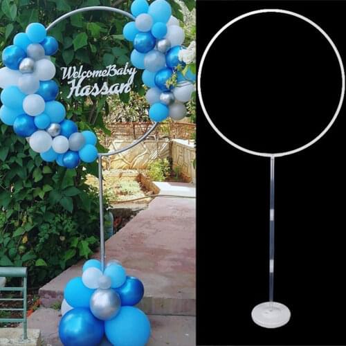 Balloon Arch Balloons Ring Stand for Baby Shower Wedding Decoration Balloons Round Heart holder birthday party baloon ballon