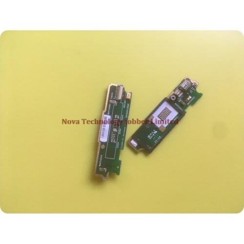 Wyieno 10Pcs/Lot For Xperia M C1904 C1905 Microphone flex Cable Mic Connector Board Phone Parts Vibrator + Tracking