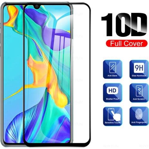 1Pcs Tempered Protector Glass For Huawei P30 P 30 P30Lite Light Protective Safety Clear Smartphone Clear Screen Full Cover Film