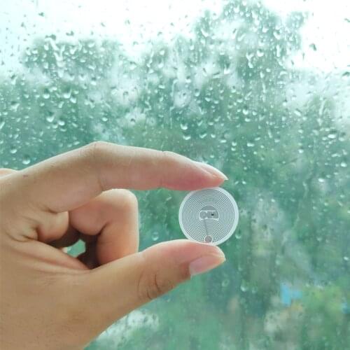 1000pcs/Lot Coated Paper ISO14443A 504 Bytes Diameter 25mm Printable NFC Ntag215 Sticker Labels Amiibo Game TagMo Forum Type2