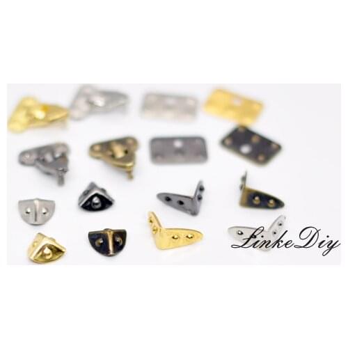 4pcs/set DIY Handmade accessories BJD doll accessories mini luggage lock box corner box lock