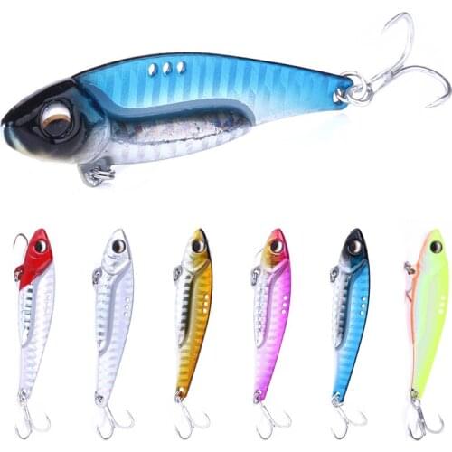 7cm 20g Metal VIB Hard Fishing Lure Bass Crankbait Fishing Spinner Blade for Bass Fishing