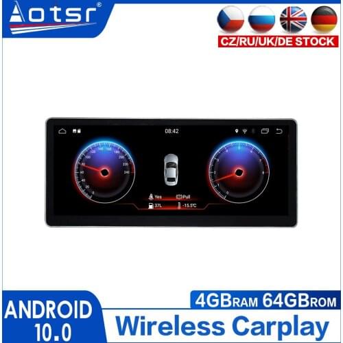Carplay Android Radio For Audi A4L 2017 Car DVD Video Multimedia Autoradio Mulit-DVD GPS Navigation HD Touch Screen Stereo Unit