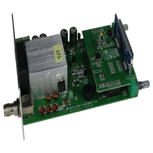 Free Shipping 1W/6W NIO-T6B FM PLL Transmitter PCB 76MHz to 108MHz Adjustable With PC Control and Bluetooth Function