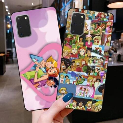 Cartoon totally spies Phone Case for Samsung S20 plus Ultra S6 S7 edge S8 S9 plus S10 5G lite 2020