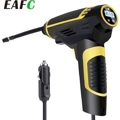 Digital LED Smart Car Air Compressor Pump Portable Handheld Car Tire Inflator Electric Air Pump 150 PSI Repair Tool Accessories