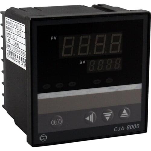 Universal input PID Digital Temperature Controller Including J Type Thermocouple CJA-8000
