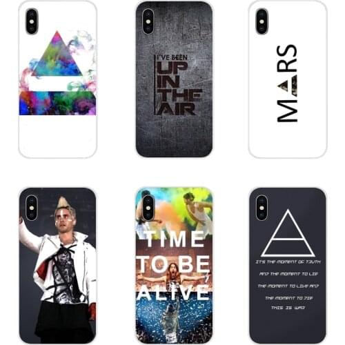 For Apple iPhone X XR XS MAX 4 4S 5 5S 5C SE 6 6S 7 8 Plus ipod touch 5 6 Accessories Phone Cases Covers 30 Second To Mars 30STM