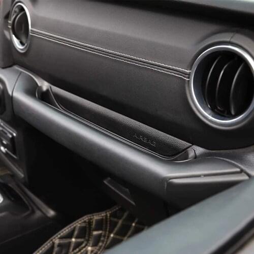 Car Door Car Accessories Organizer Handle Grab Storage Tray Box + Non-slip Mat For Jeep Wrangler JK Passenger 2021-2017