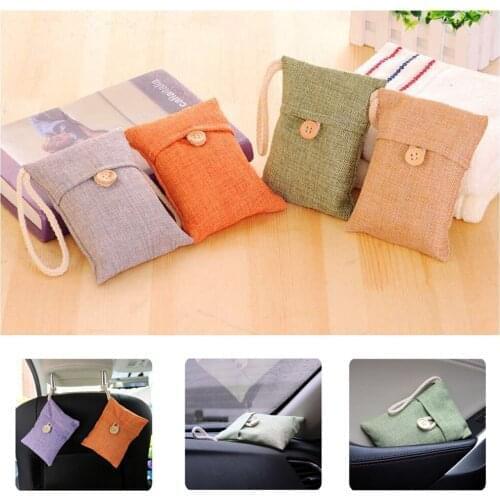 Home Closet Cabinet Car Bamboo Charcoal Activated Carbon Deodorant Wardrobe Air Fresh Air Freshener Odor Bamboo Charcoal Bag