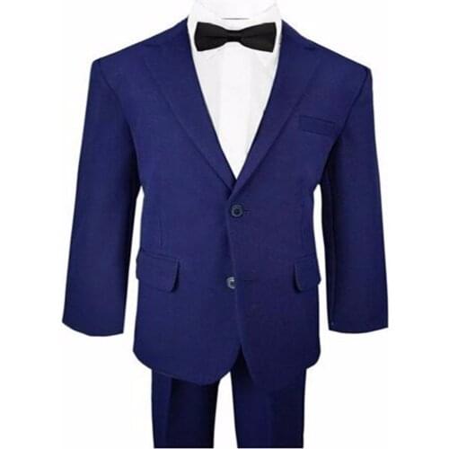 Wedding suit boy formal occasions suits little boys flower girl dress suits boys casual blazer(jacket+pants+vest+tie)