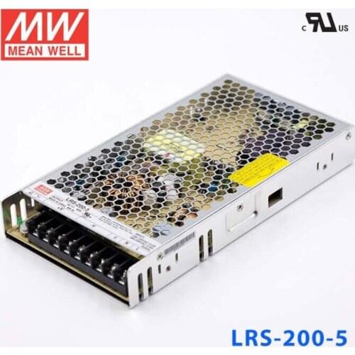 LRS-200-5 200W MEAN WELL Switching Power Supply 5V 200W 40A