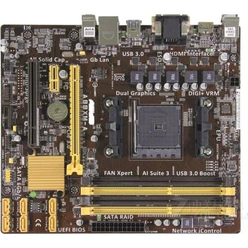 For ASUS A88XM-A desktop motherboard for AMD FM2/FM2+ DDR3 A88X A55 USED MAINBOARD pc boards